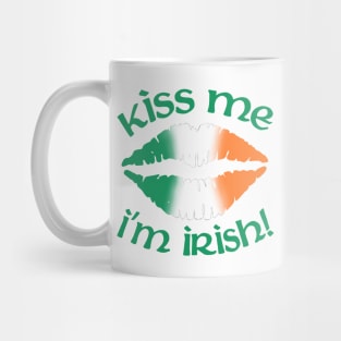 Kiss me I'm Irish Mug